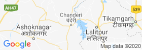 Chanderi map